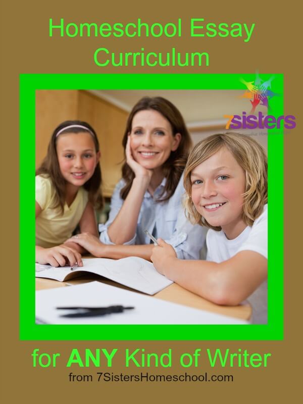 homeschool essay curriculum