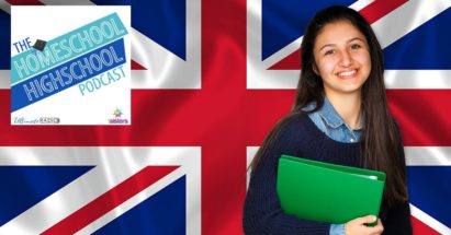 Homeschool Highschool Podcast Ep 65: Homeschooling in the US and the UK, Interview with Kat Patrick #HomeschoolHighSchool #InternationalHomeschooling