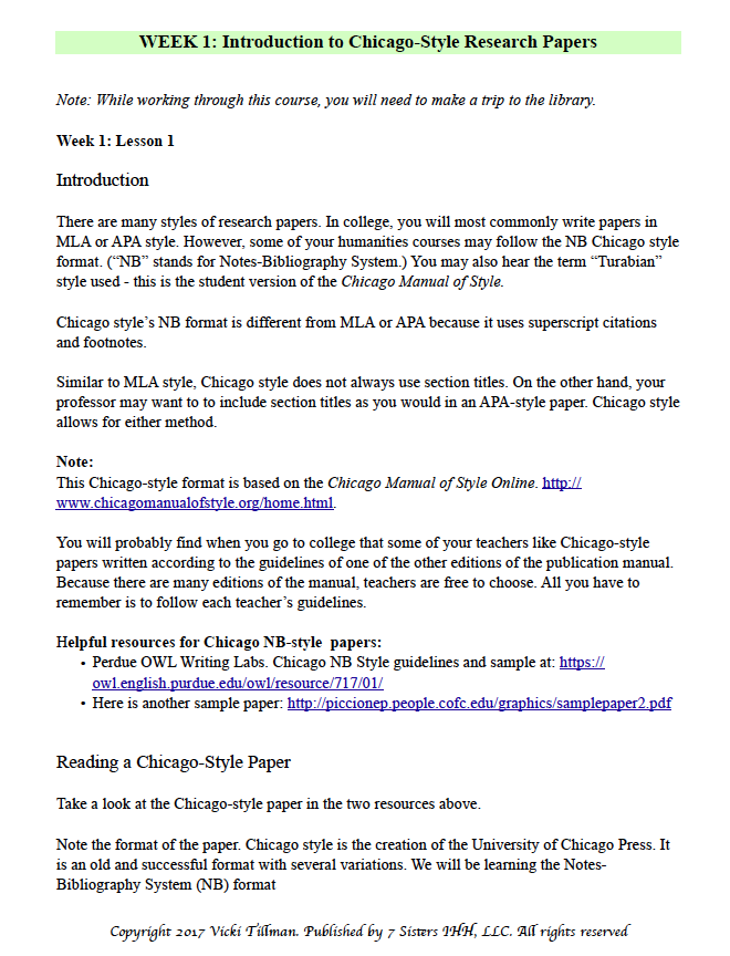 chicago writing style guide