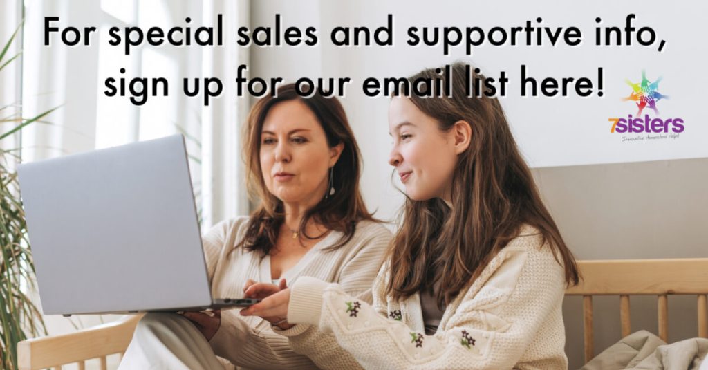 Sign up for email list here!