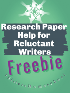 research paper help for reluctant writers