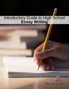 Introductory Guide to High School Essay Writing is a no-busywork, step-by-step, day-by-day writing guide for homeschool high schoolers.