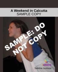 Sample Copy of Script: A Weekend in Calcutta