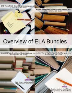 Overview of ELA Bundles 7SistersHomeschool.com